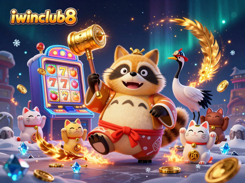 Spin the reels with excitement at iwinclub8 featuring vibrant characters and stunning visuals