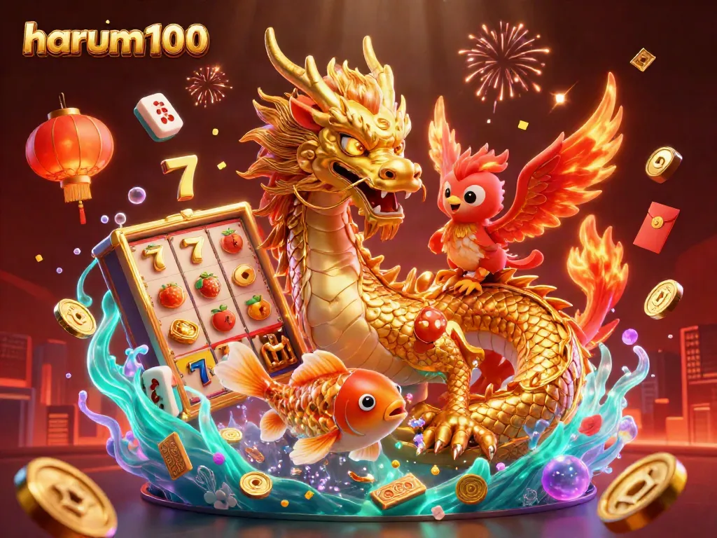 Permainan di harum100 dengan slot gacor dan simbol keberuntungan, menciptakan suasana menang dalam perjudian.