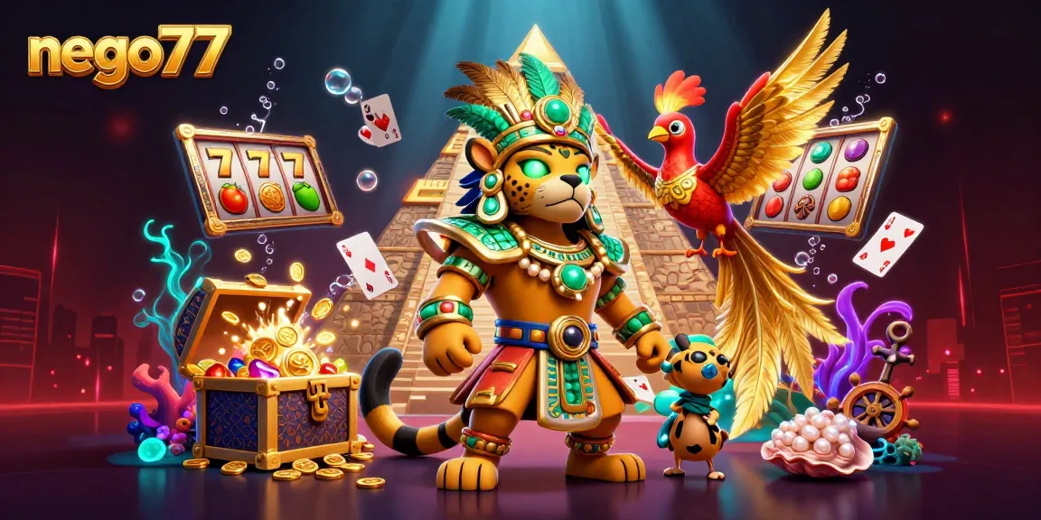 Experience thrilling gaming at nego77 with Mayan themes and immersive casino elements.