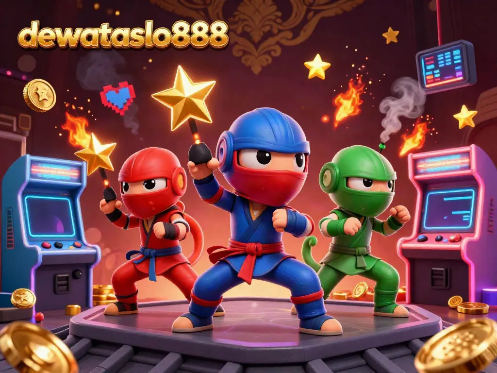 Menghasilkan kemenangan di dewataslot888 dengan tim ninja chameleon yang beraksi di kasino.