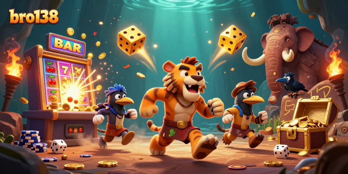 Menangkan jackpot di casino bro138 dengan mesin slot meledak dan semua karakter unik.