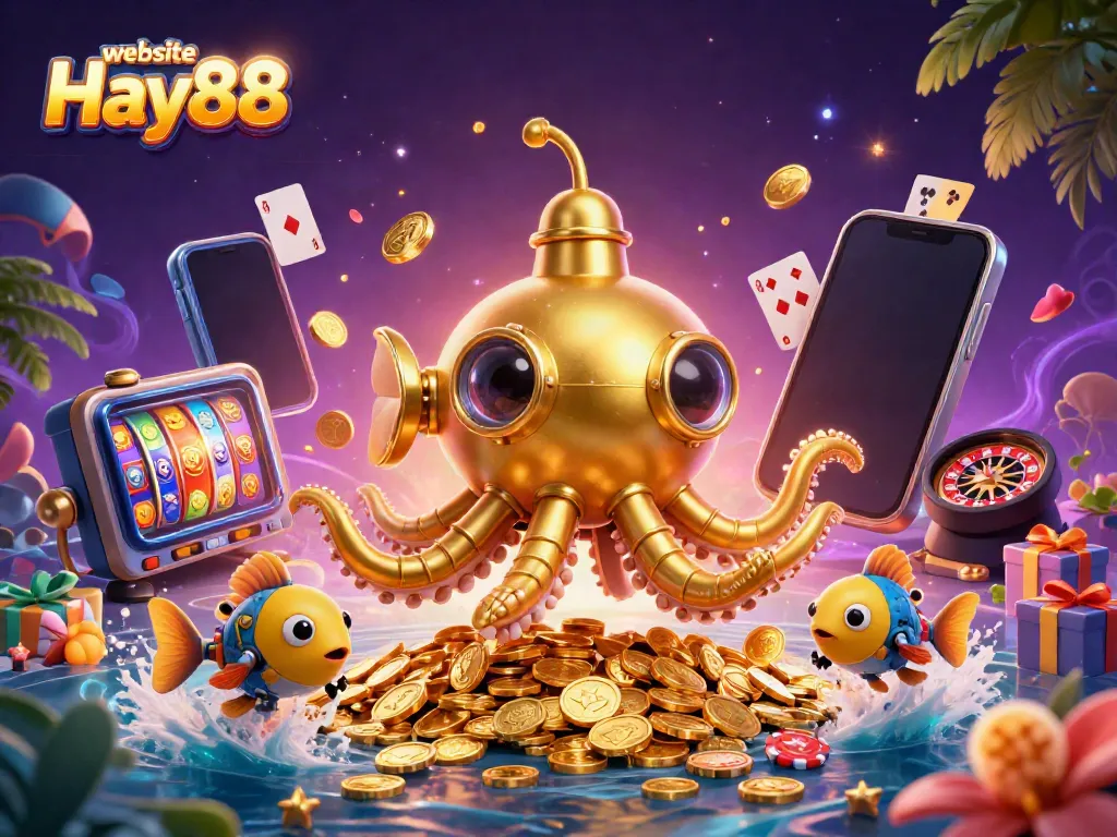 Engage in thrilling games on the website Hay88 with 3D characters and dynamic casino elements.