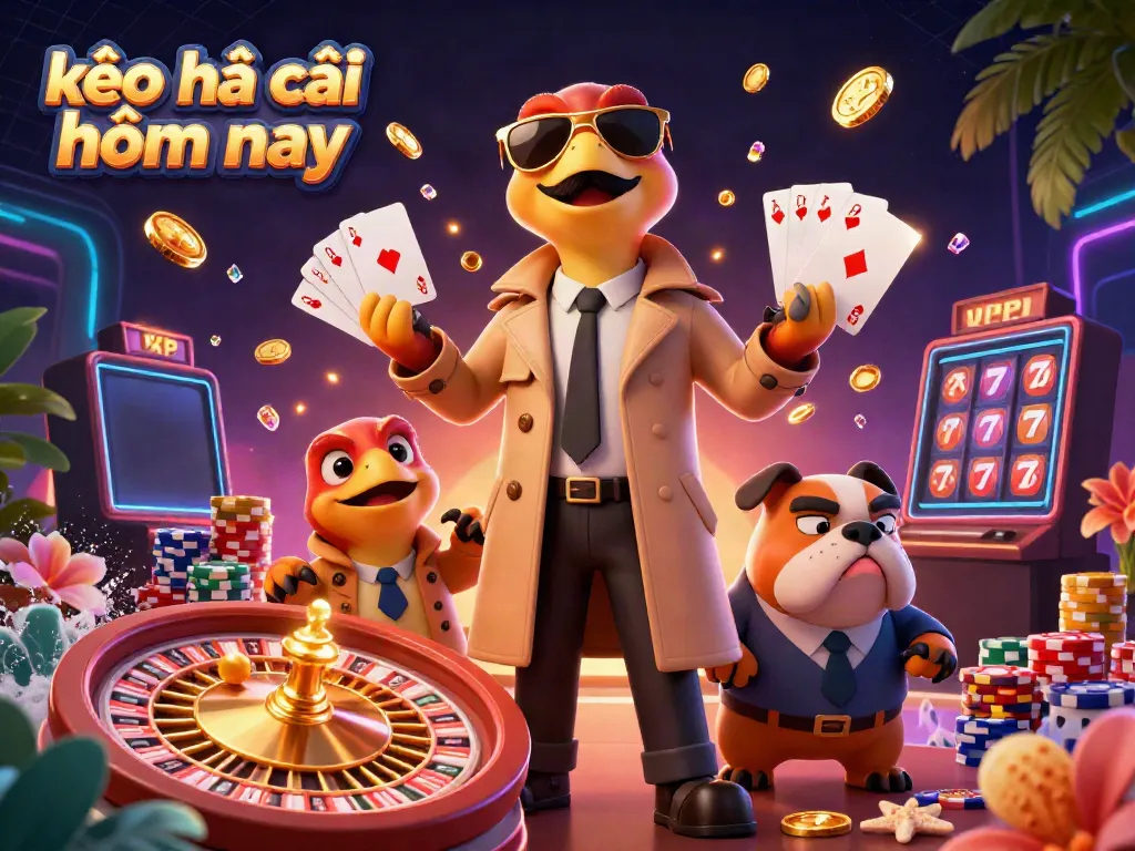 Interact with kèo nhà cái hôm nay as raptors stealthily try to enter a VIP lounge in a casino.