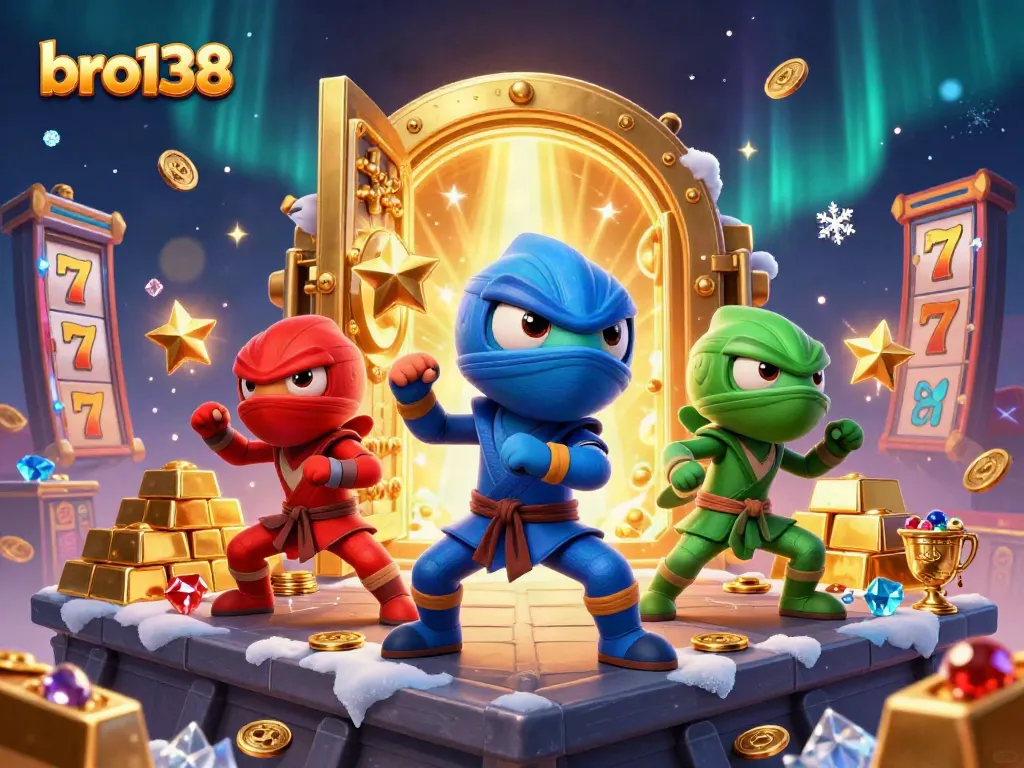 Experience bro138's vibrant chameleon-themed casino adventure, showcasing dynamic gameplay elements.