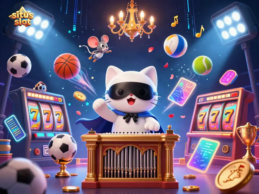 Golongan slot dari situs slot lengkap dengan simbol keberuntungan dan aksesoris kasino lainnya.