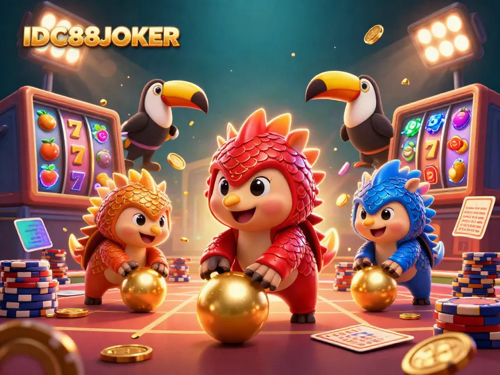 Engage in thrilling gameplay at IDC88JOKER with dynamic slot elements and competitive pangolins.