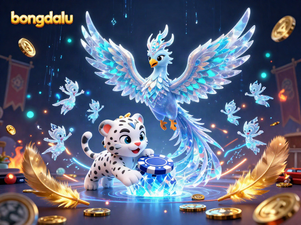 Engage with bongdalu's vibrant concept showcasing sports betting characters and elements within a dynamic casino scene.