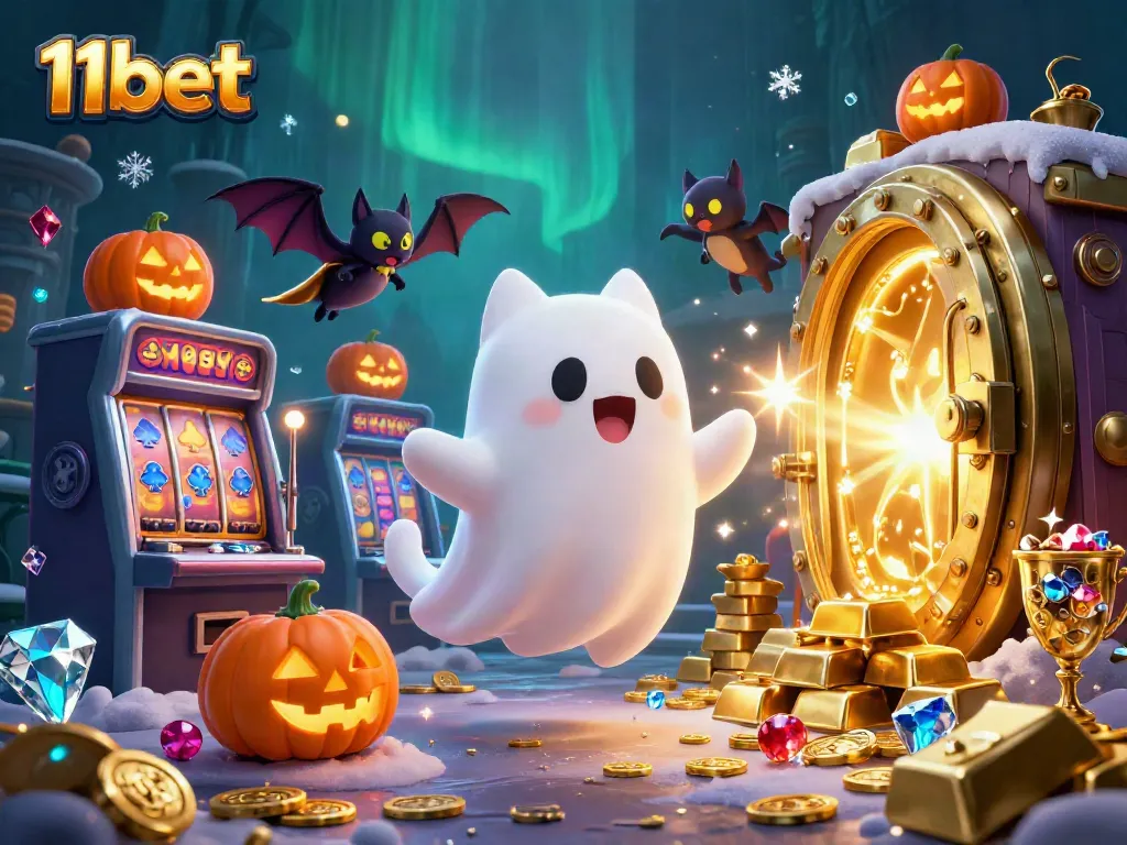 Engage with thrilling casino games at 11bet while the ghost cat haunts the golden treasure.