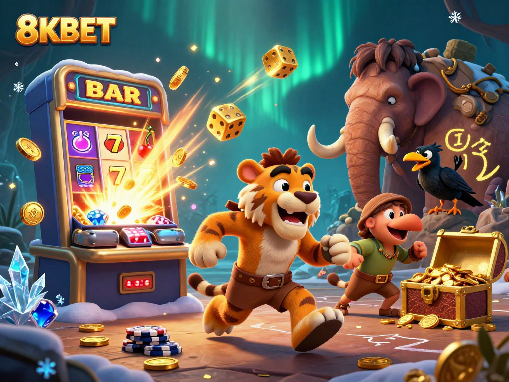 Experience thrilling gameplay at 8KBET's engaging casino atmosphere, packed with excitement.