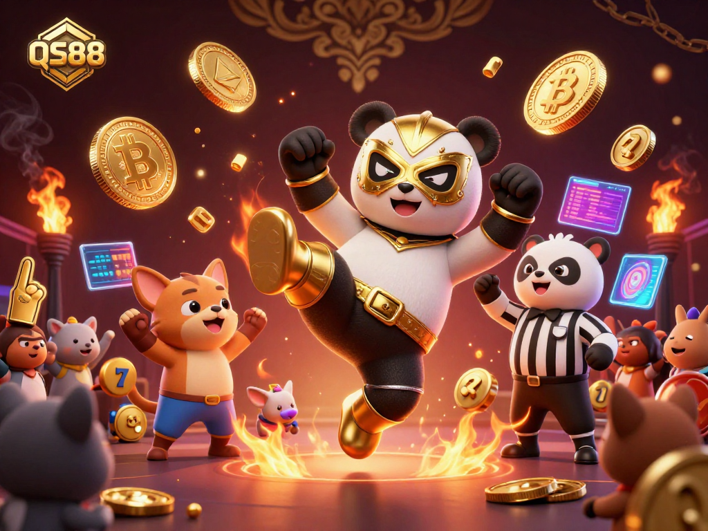 Place your bets at QS88 while enjoying thrilling 3D casino action complete with vibrant game elements.