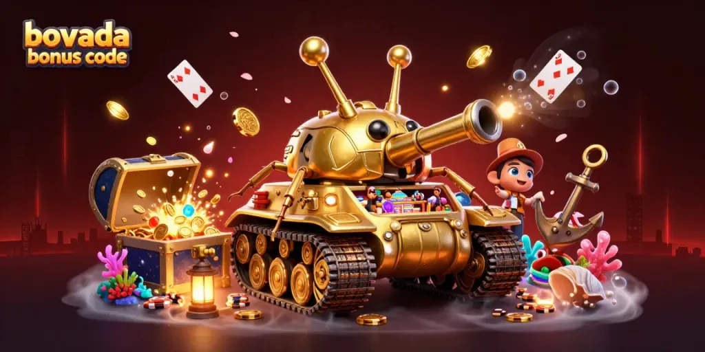 Unlock winning strategies with the latest Bovada bonus code in an engaging casino scene.