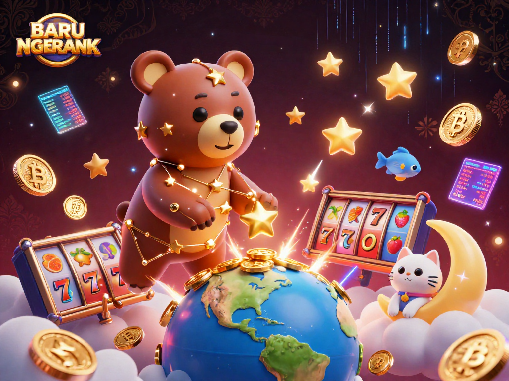 Experience BARU NGERANK as you immerse in vibrant slot action amidst stunning visuals and rich rewards.