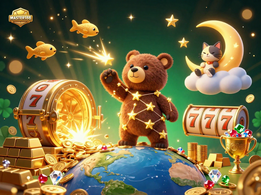 Engage with MASTER188 to experience dynamic online slots and big wins in a vibrant casino scene.