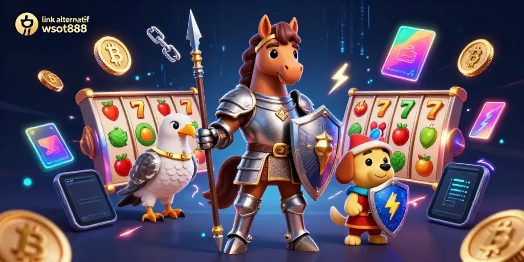 Menggoda peluang dengan link alternatif wslot888 dalam dunia slot online yang penuh warna dan keberuntungan.