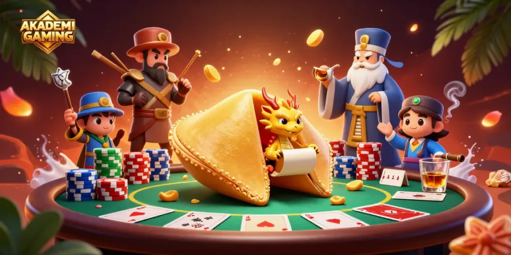 Experience instant rewards and security with AKADEMIGAMING's vibrant gaming illustration.