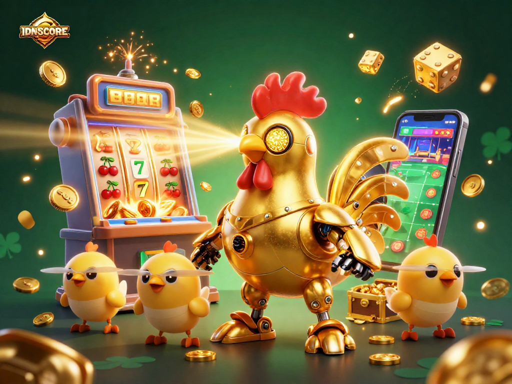 IDNSCORE showcases an engaging loyalty points event with a vibrant casino atmosphere.