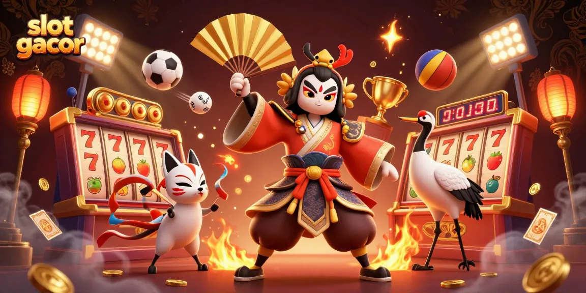 Menangkan slot gacor dengan keberuntungan kabuki warrior dan simbol slot membawa kemenangan.
