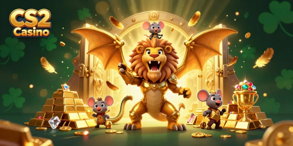Experience thrilling gameplay at CS2 Casino with dynamic characters and bountiful treasures.