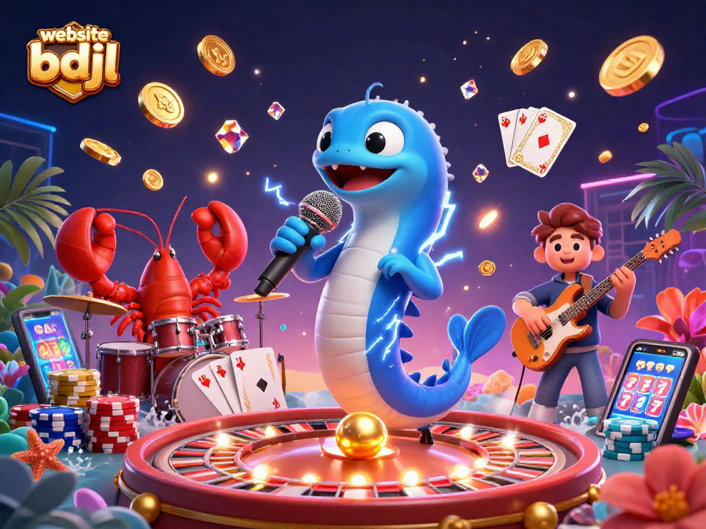 Experience the excitement of the website bdjl through an electrifying DJ performance underwater.