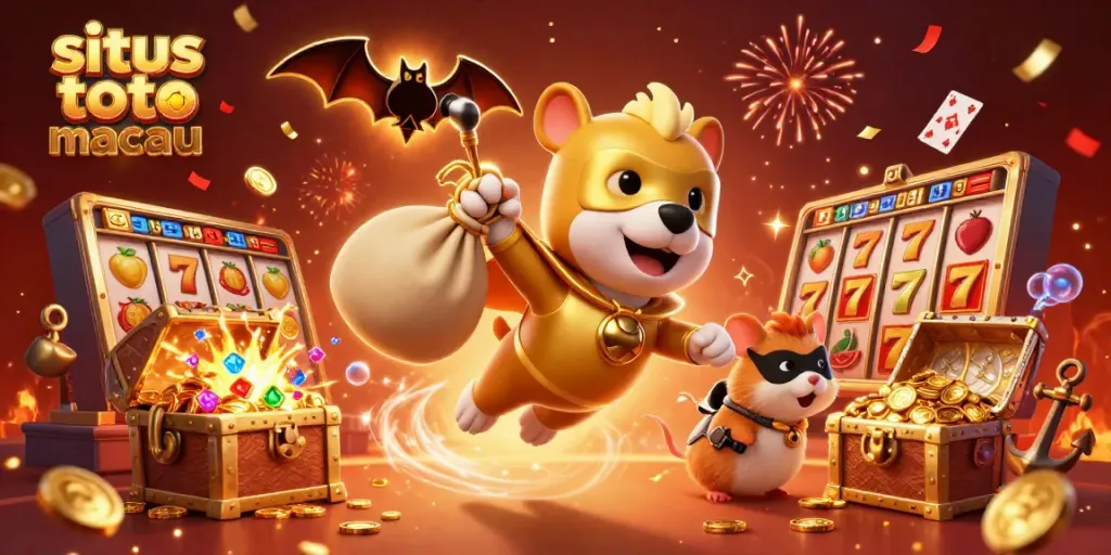 Menangkan hadiah besar di situs toto macau dengan karakter pahlawan 3D dan elemen kasino