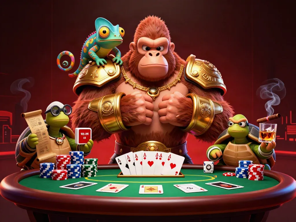 Experience thrilling gameplay with qqmacan's fun and captivating gaming elements in a vibrant casino scene.