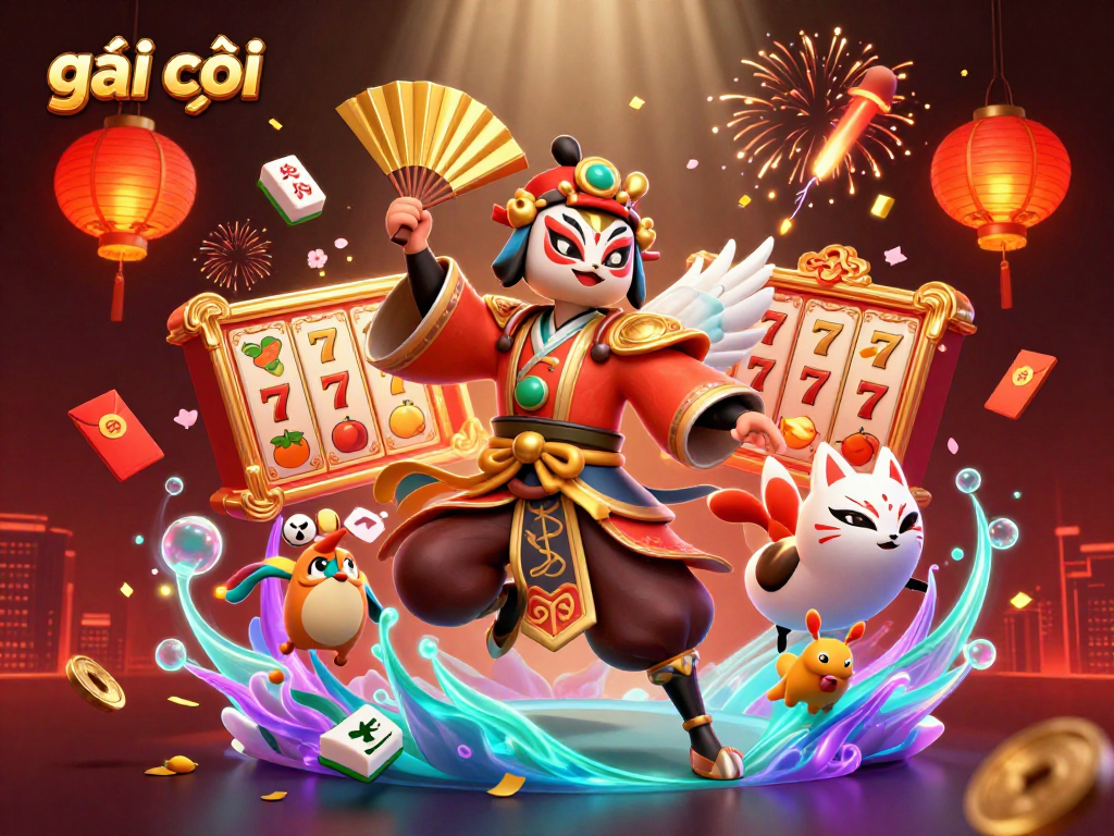Engage with the thrilling world of gái gọi while enjoying vibrant slots, luck, and animated action!