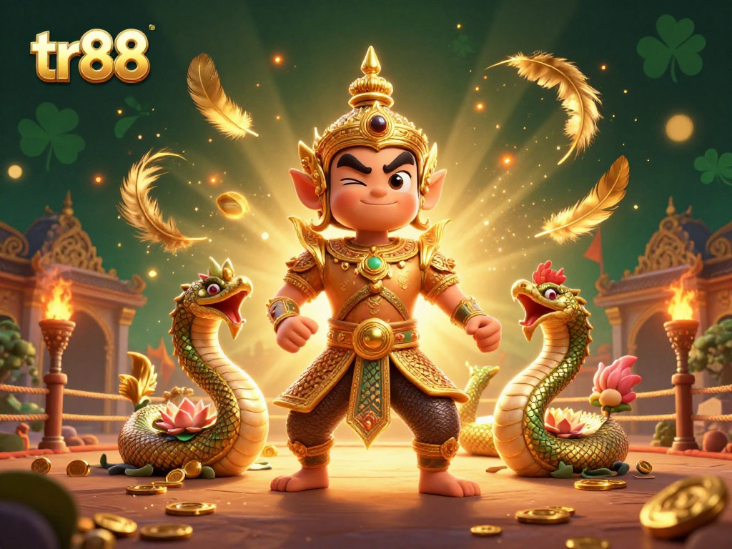 Experience thrilling cockfighting action at TR88 with dynamic guardians and stunning visuals.
